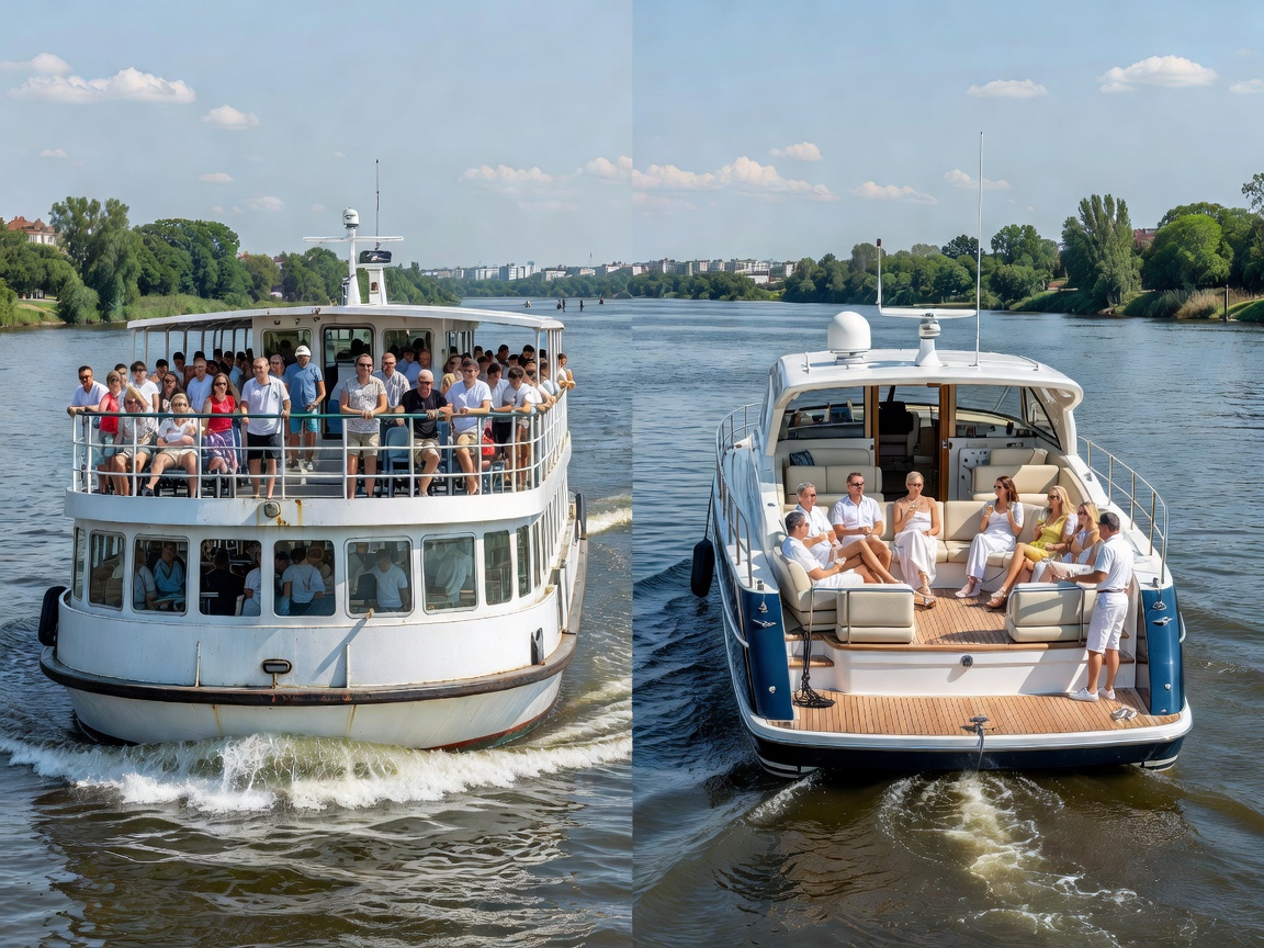 Romantic champagne proposal setting on private boat with Budapest skyline background